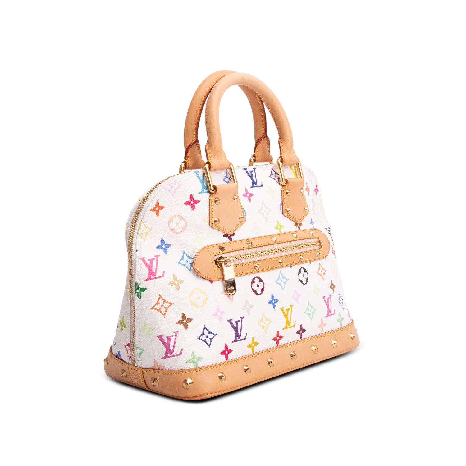 Louis Vuitton White Monogram Multicolore Alma PM