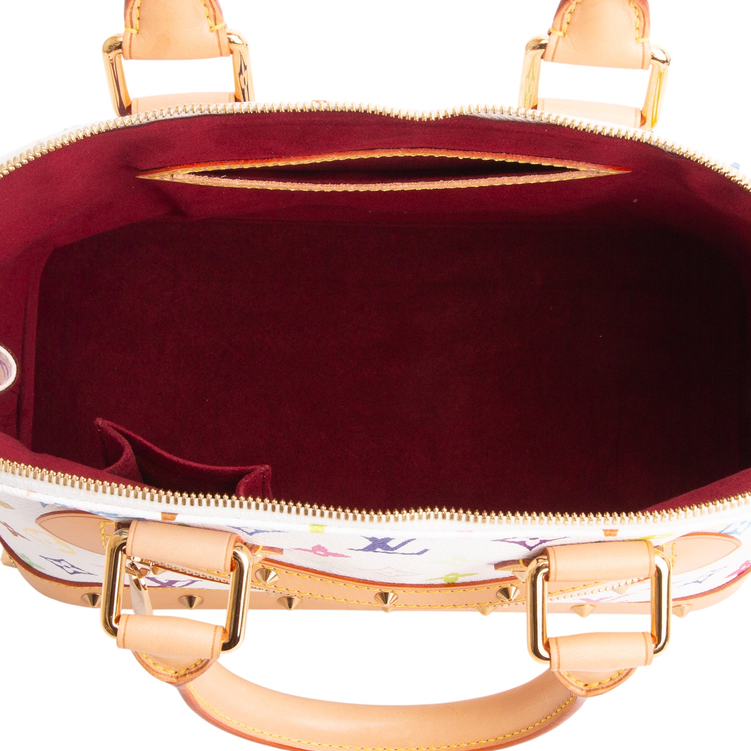 Louis Vuitton White Monogram Multicolore Alma PM
