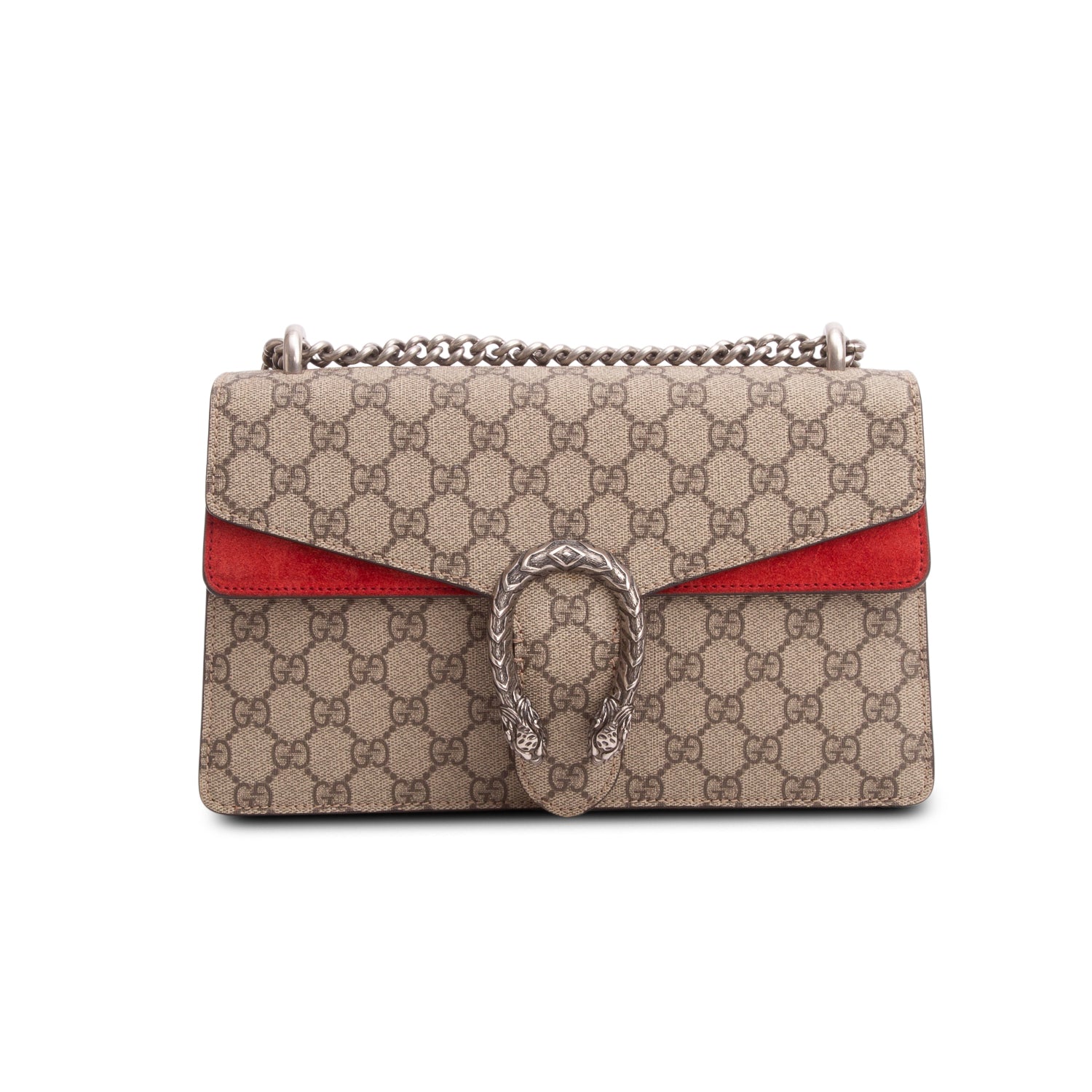 Gucci GG Supreme Monogram Small Dionysus Shoulder Bag w/ Box