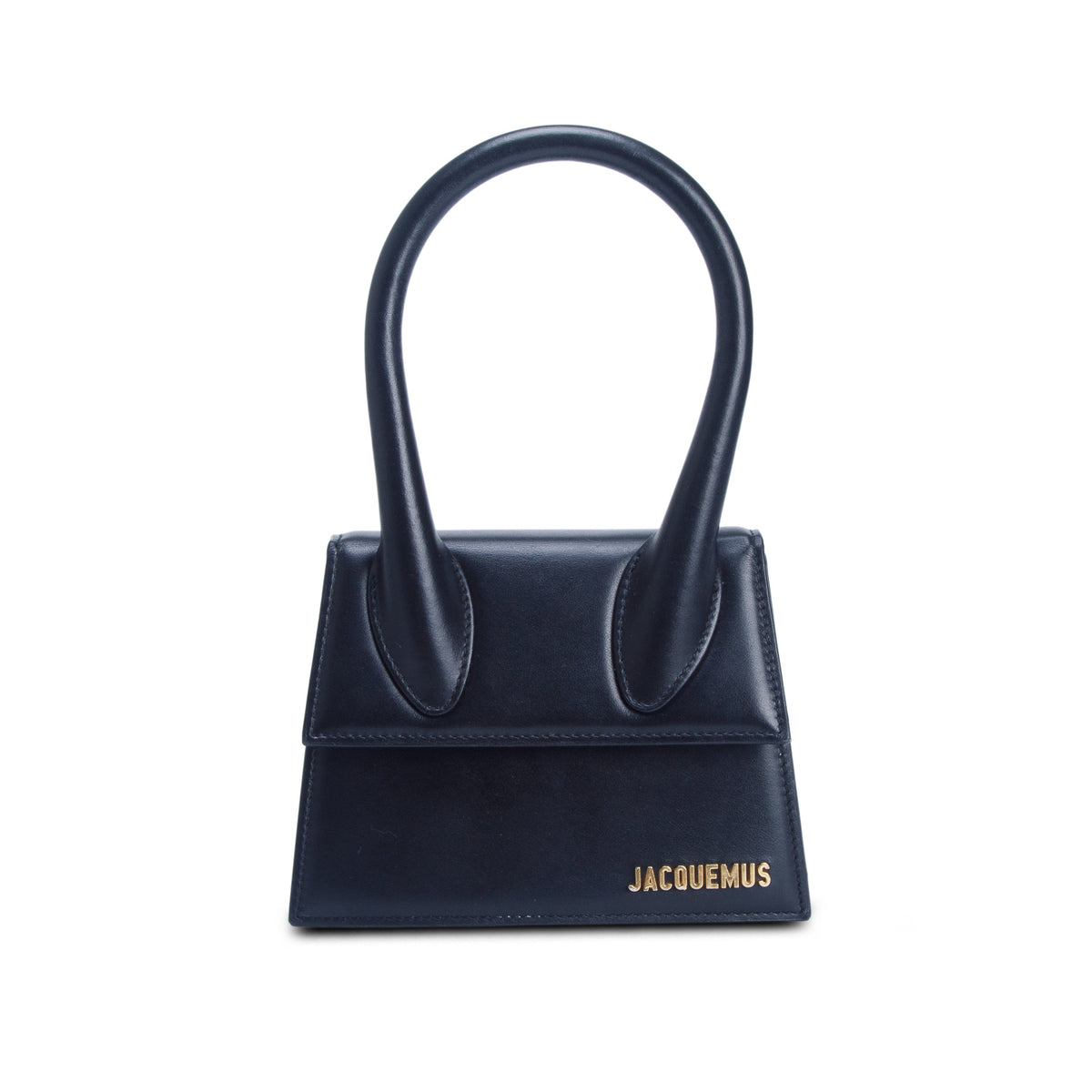 Jacquemus Black Smooth Calfskin Le Chiquito Moyen w/ Strap
