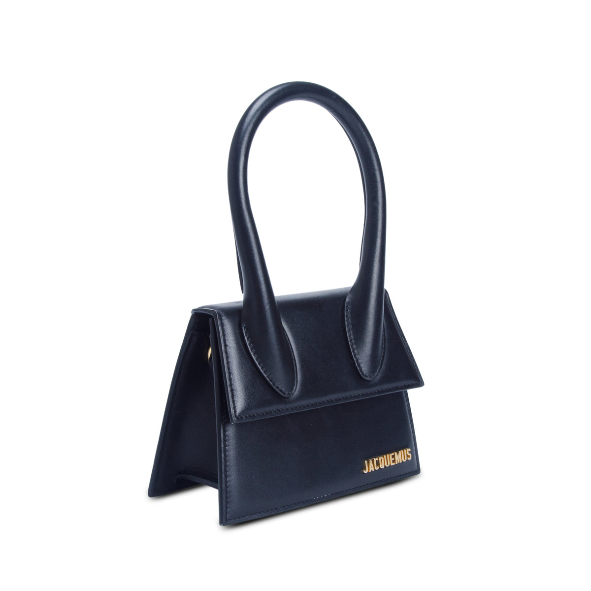 Jacquemus Black Smooth Calfskin Le Chiquito Moyen w/ Strap