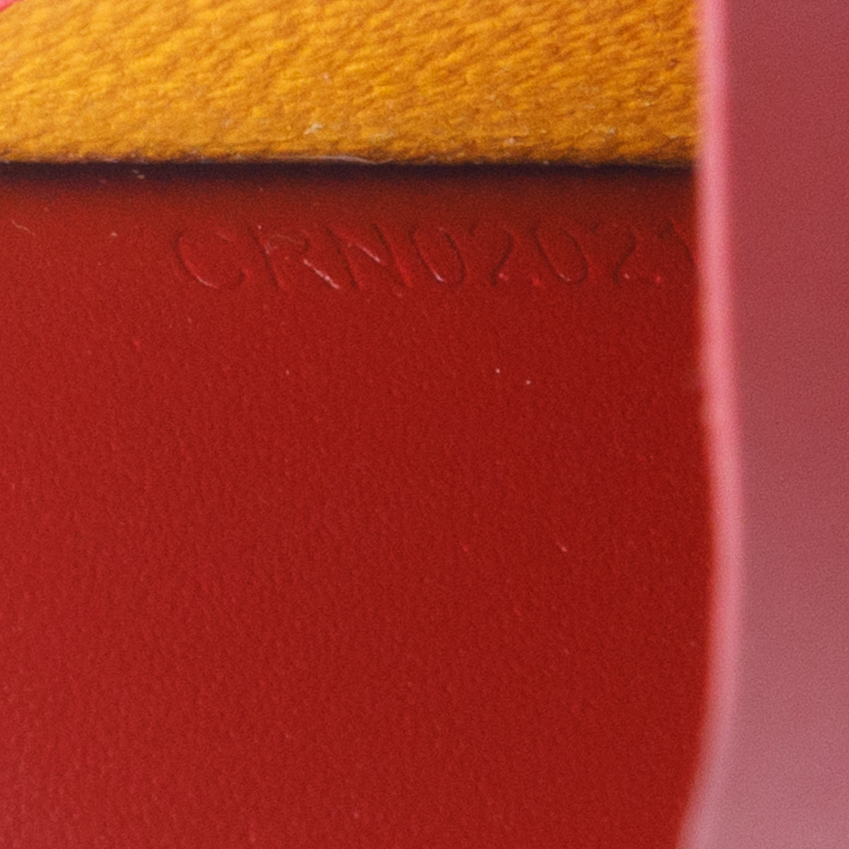 Goyard 2021 Red Leather & Coated Canvas Saint Sulpice Card Holder