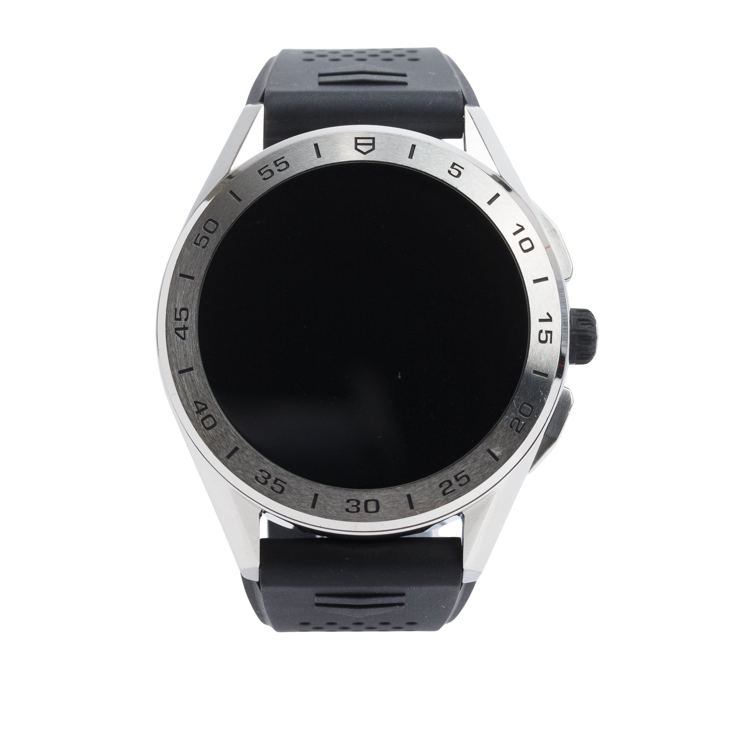 Tag Heuer Stainless Steel Connected 45 MM Digital Watch SBG8A w/ Box, Extra Straps & Charger