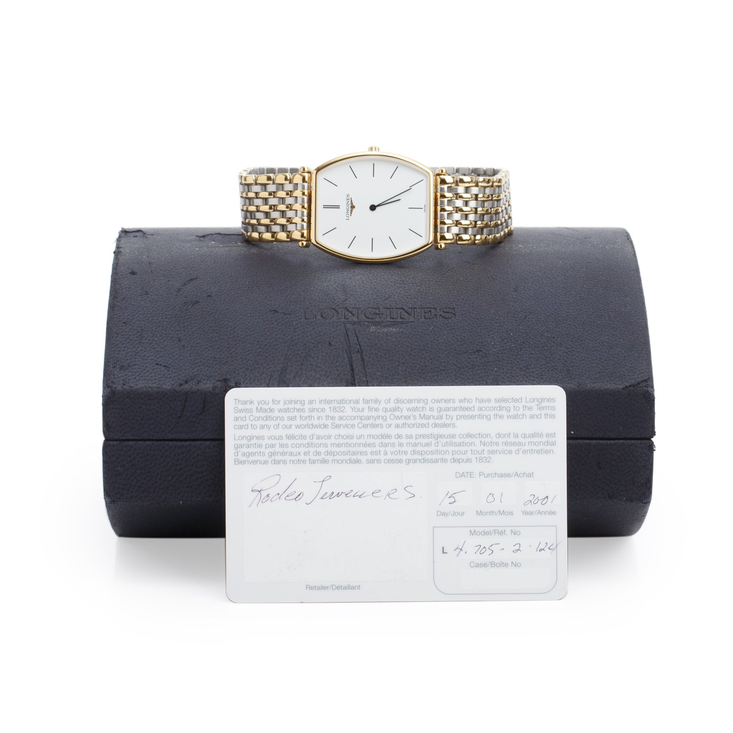 Longines Two-Tone Stainless Steel La Grande Classique 30 MM Quartz Watch w/ Box & Papers