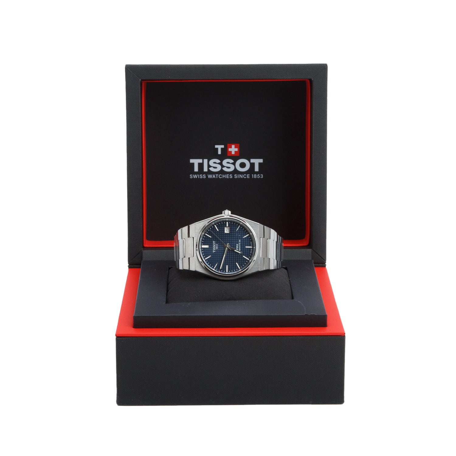 Tissot Stainless Steel PRX 40 MM Automatic Watch Blue Dial w/ Box