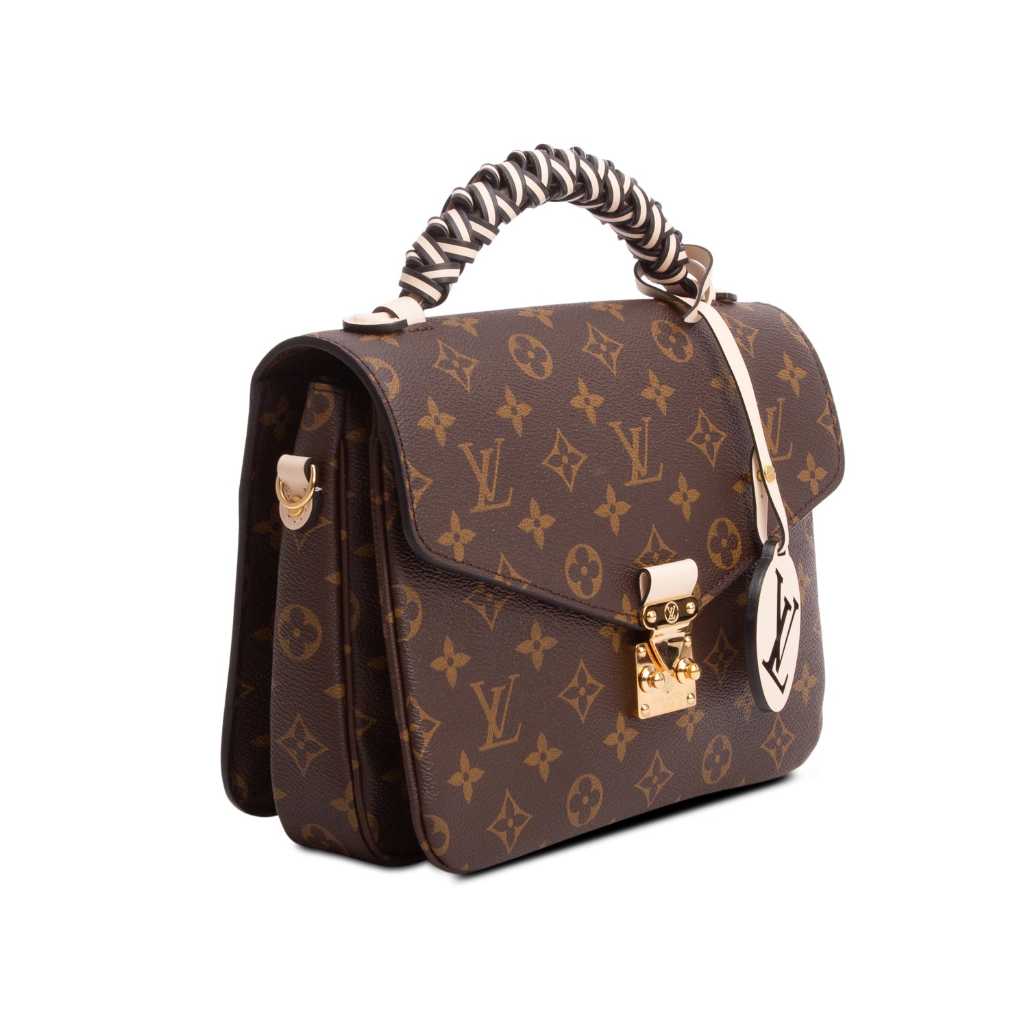 Louis Vuitton Monogram Braided Pochette Metis w/ Strap