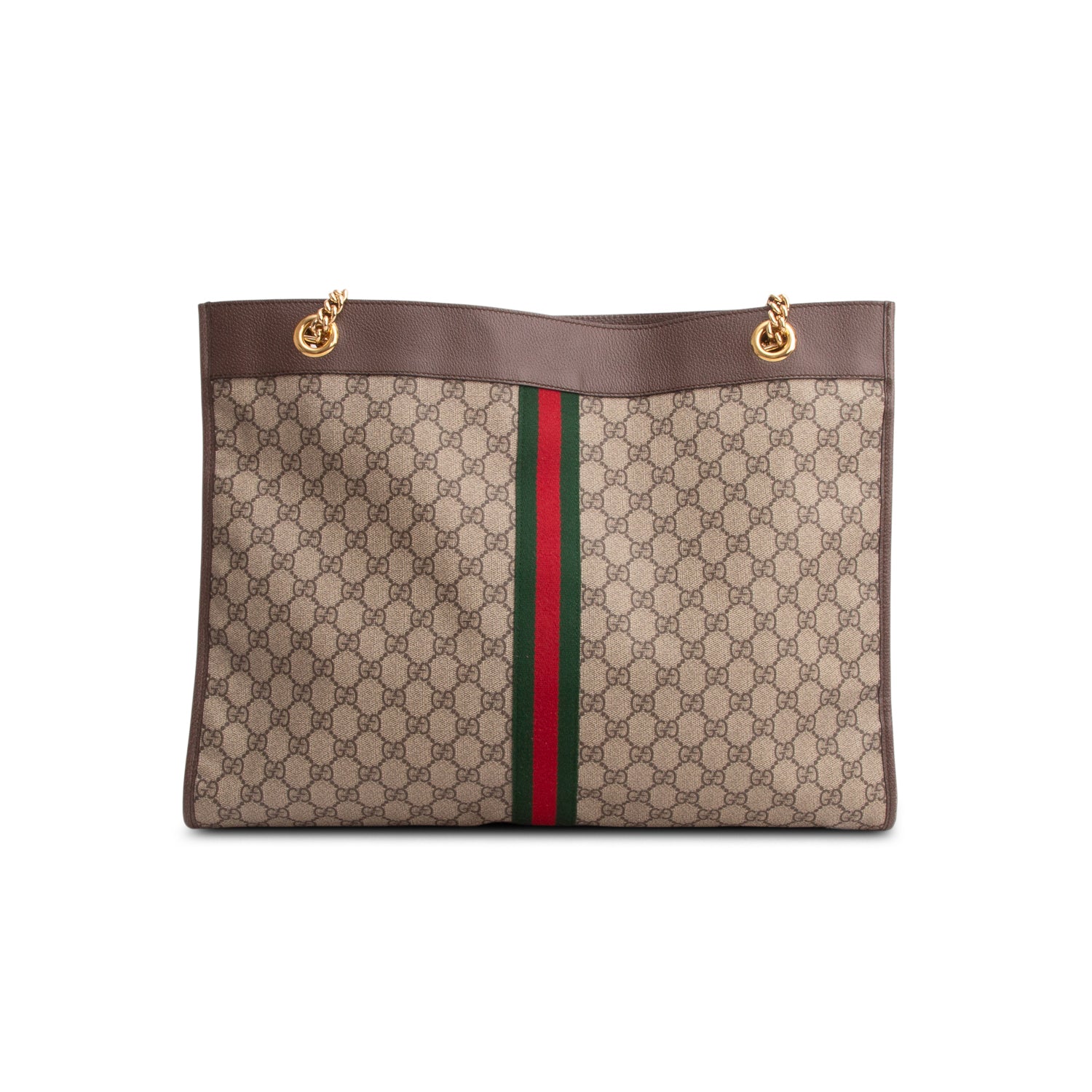 Gucci GG Supreme Monogram Large Rajah Chain Tote