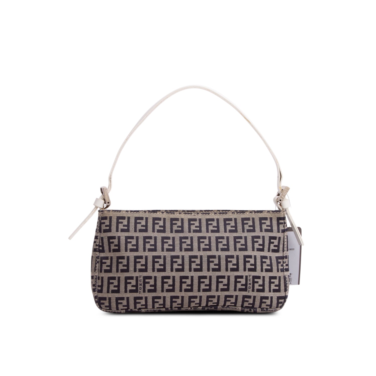 Fendi Navy Canvas Zucchino Pochette