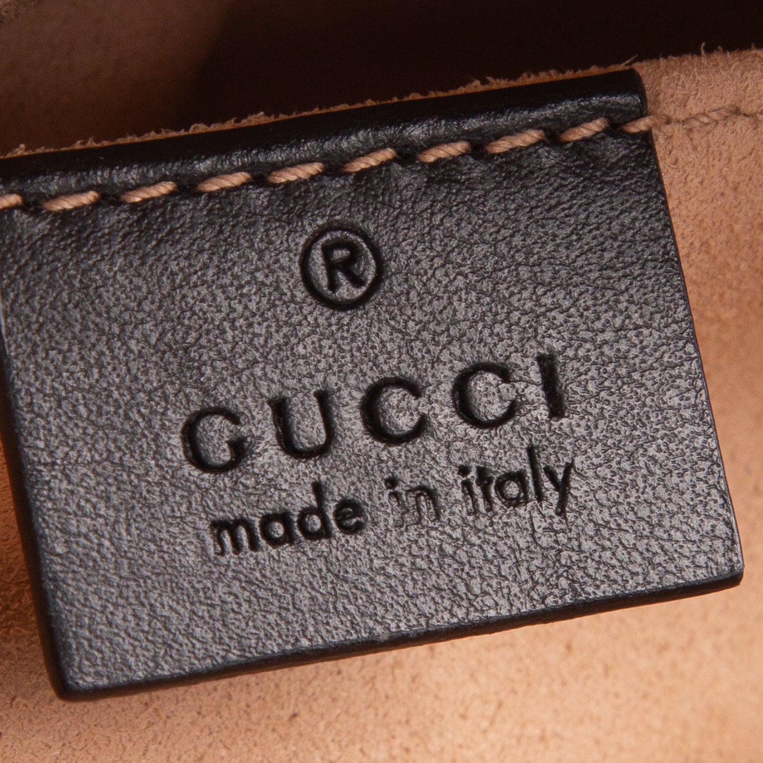 Gucci Black Calfskin Matelasse Mini GG Marmont Camera Bag w/ Box