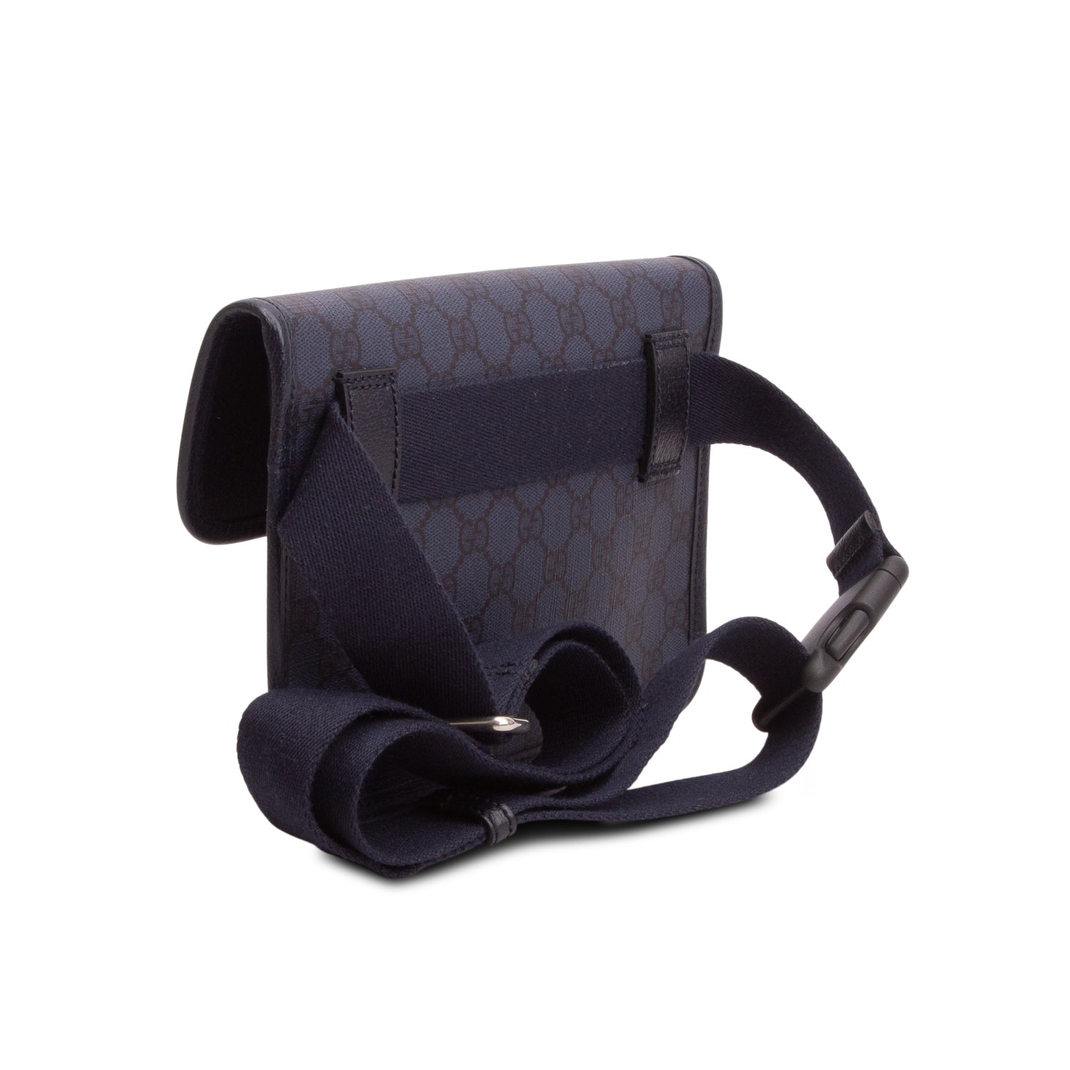 Gucci Navy GG Supreme Monogram Belt Bag