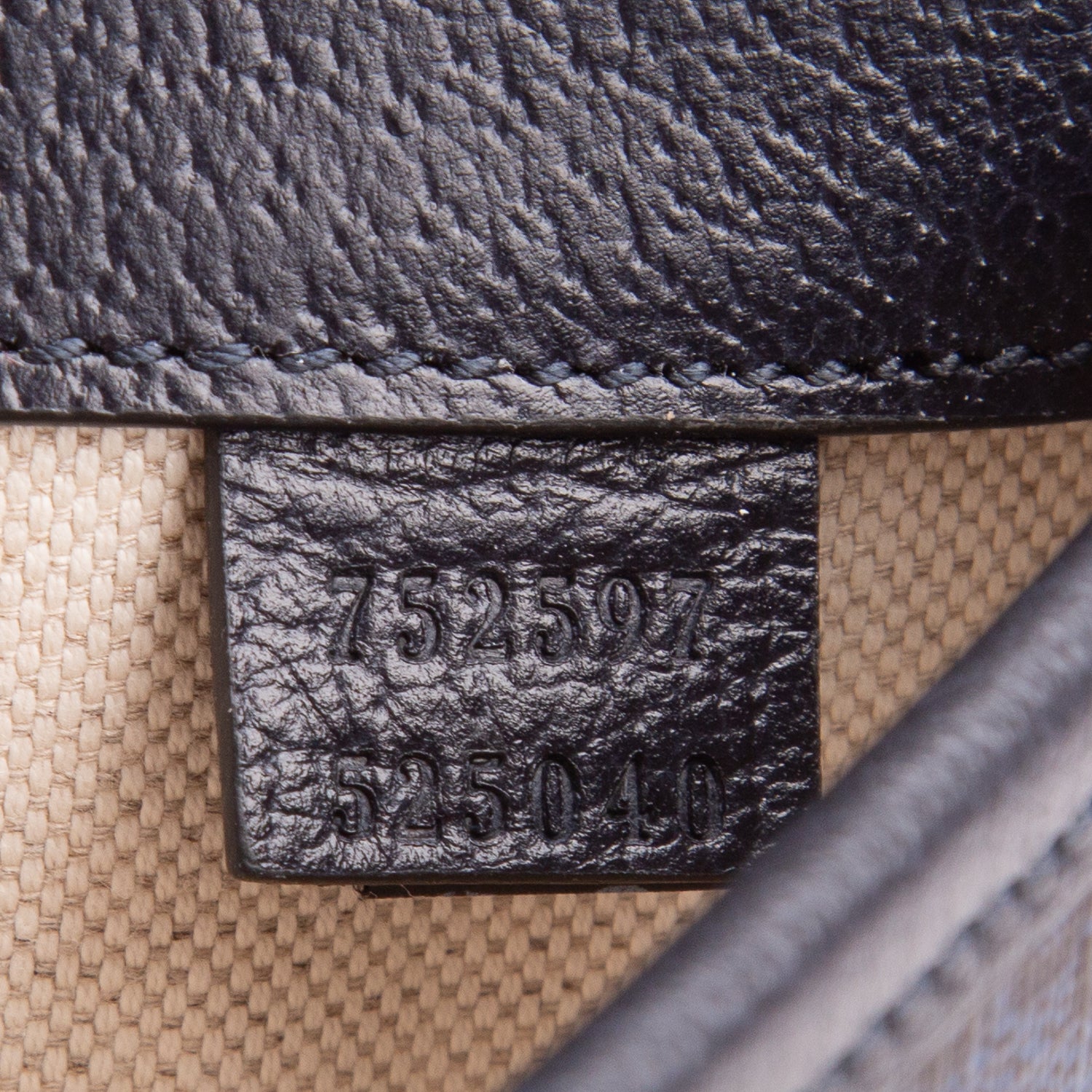 Gucci Navy GG Supreme Monogram Belt Bag