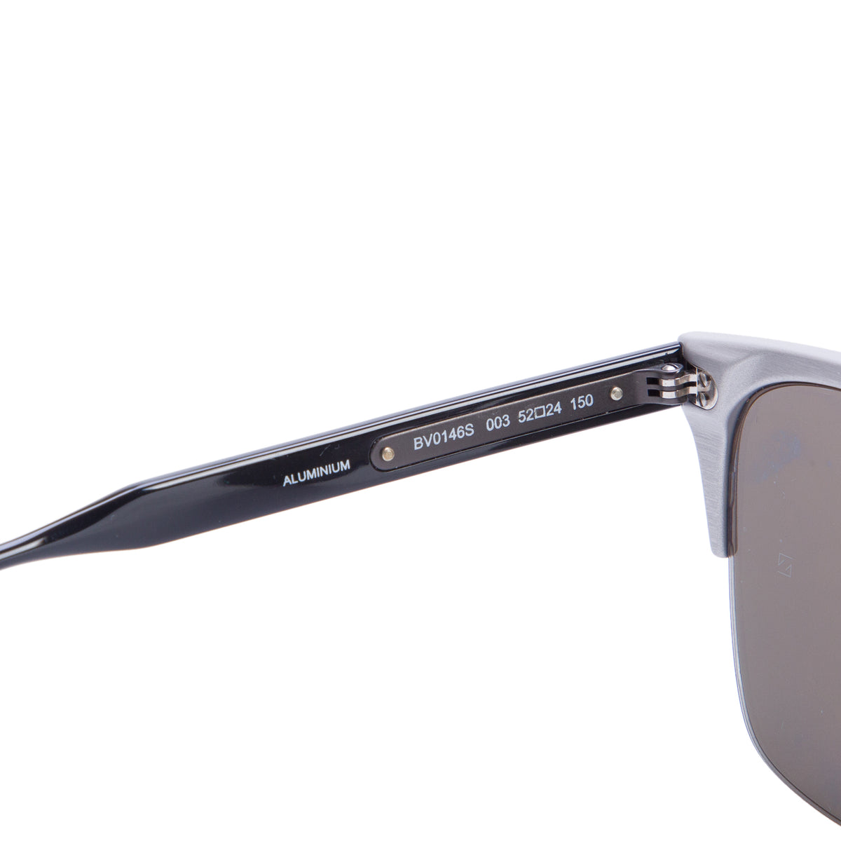 Bottega Veneta BV0146s Aluminum Pilot Sunglasses w/ Case