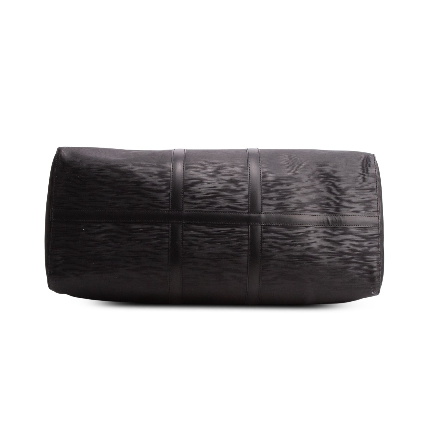 Louis Vuitton Vintage Black Epi Leather Keepall 55