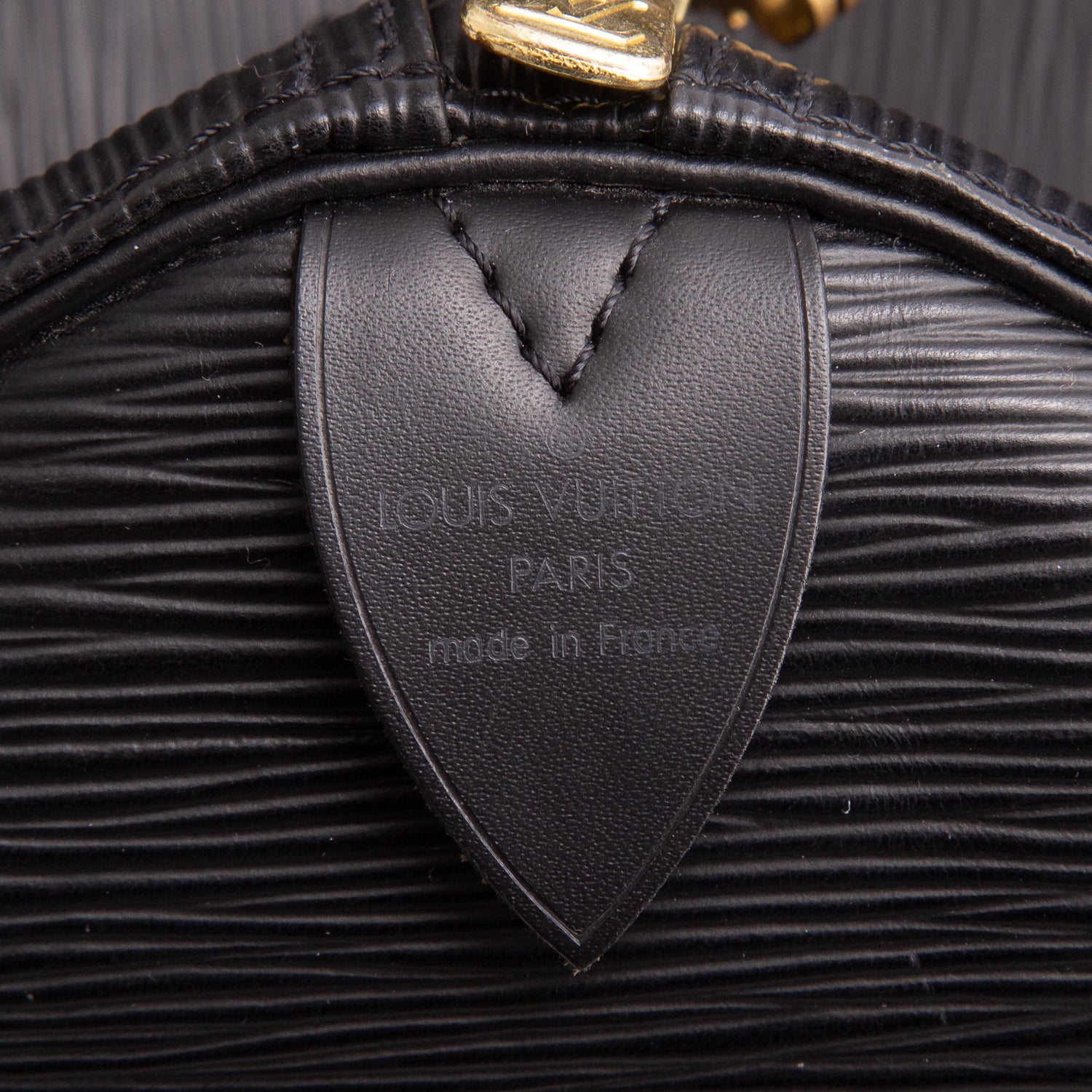 Louis Vuitton Vintage Black Epi Leather Keepall 55