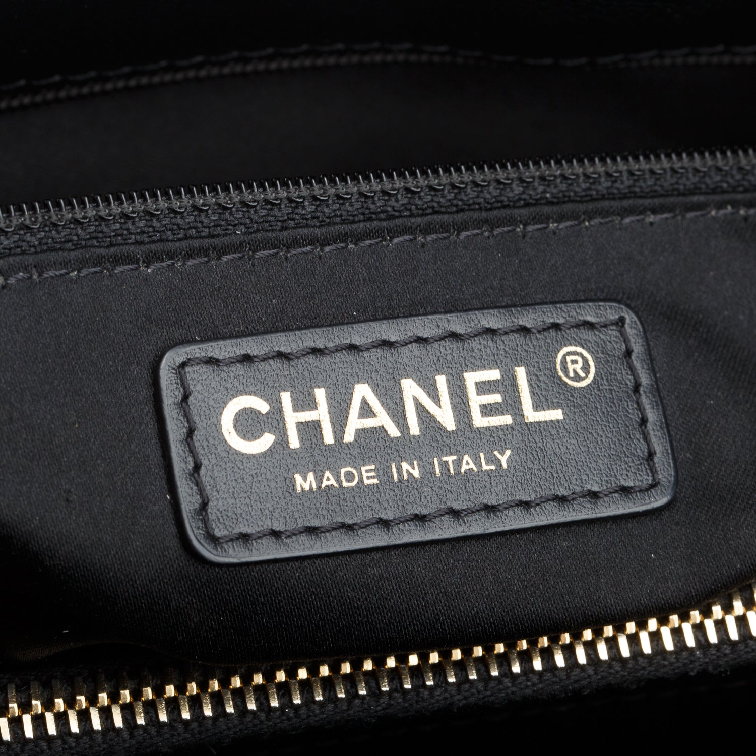 Chanel Black Caviar Leather Grand Shopping Tote (GST)
