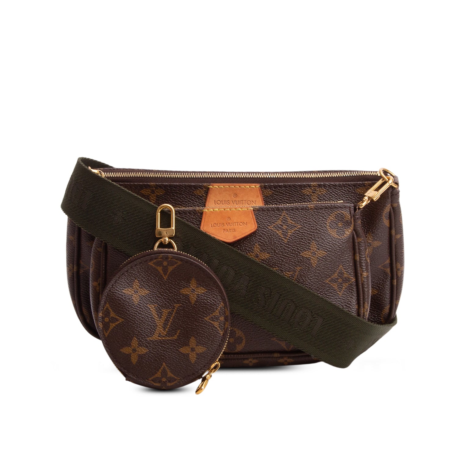 Louis Vuitton Monogram Multi Pochette Accessories w/ Box & Straps