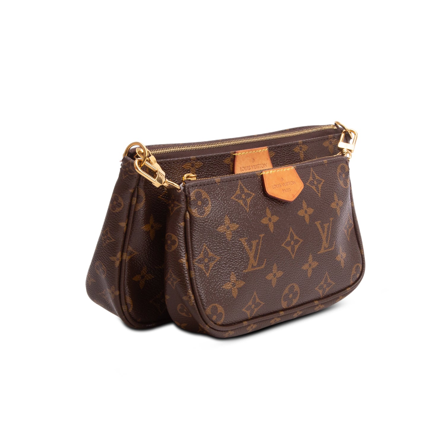 Louis Vuitton Monogram Multi Pochette Accessories w/ Box & Straps