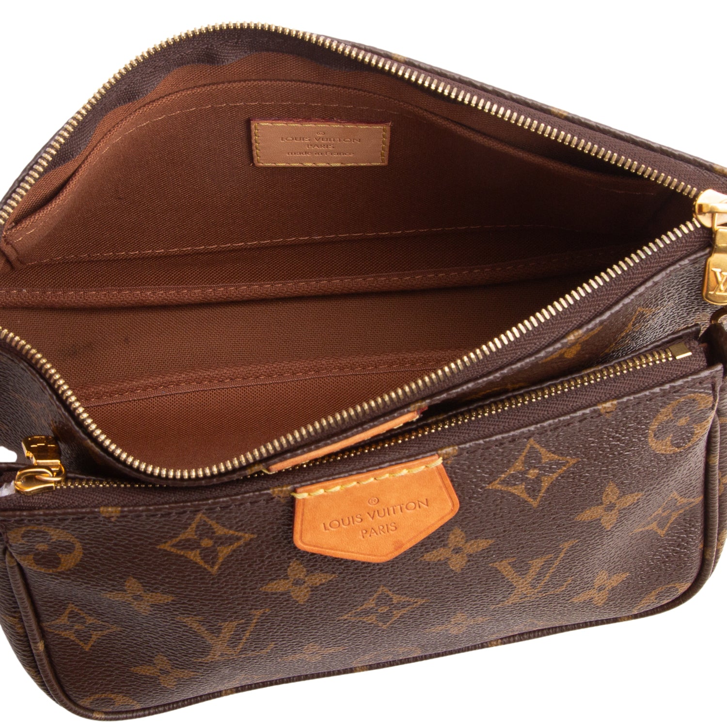 Louis Vuitton Monogram Multi Pochette Accessories w/ Box & Straps