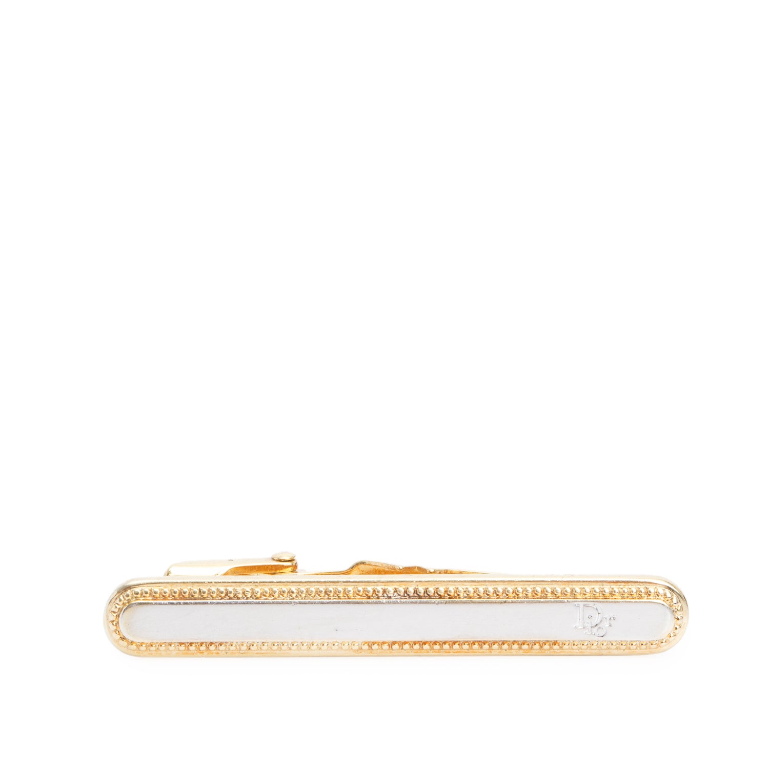 Christian Dior Gold-Plated & Palladium-Plated Tie Clip