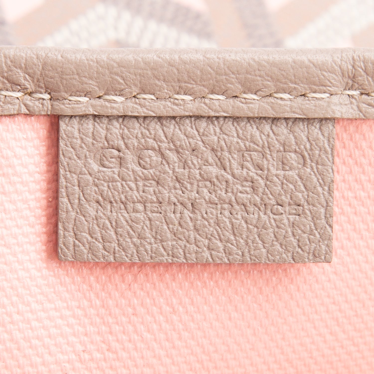 Goyard 2023 Grey Goyardine Poitiers Claire Voie Tote w/ Strap