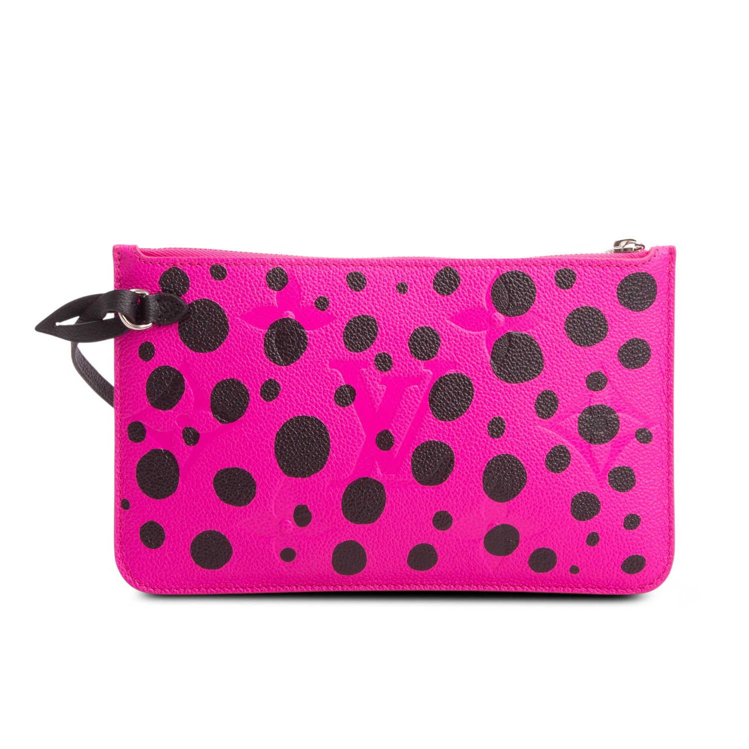 Louis Vuitton x Yayoi Kusama 2023 Pink Giant Empreinte Infinity Dots Neverfull Pouch