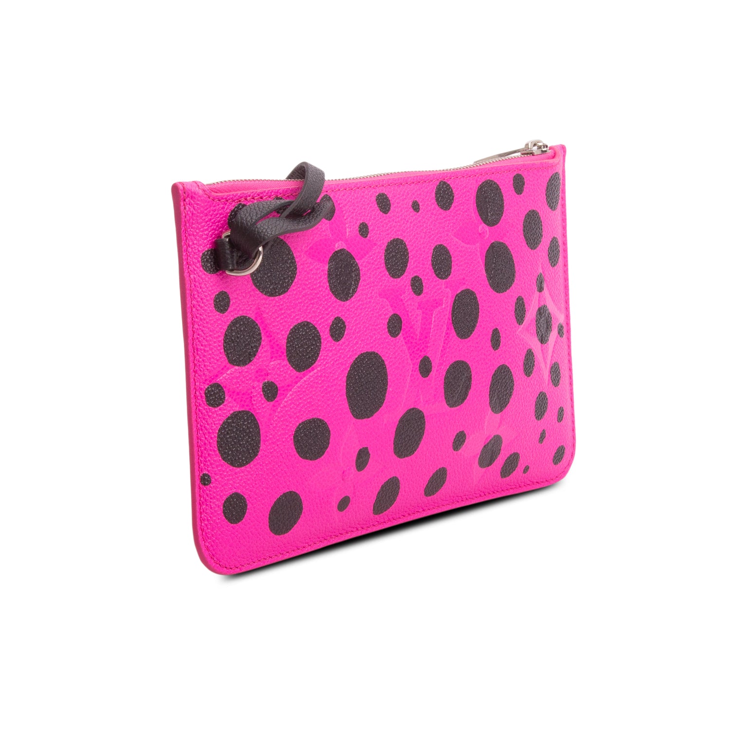 Louis Vuitton x Yayoi Kusama 2023 Pink Giant Empreinte Infinity Dots Neverfull Pouch