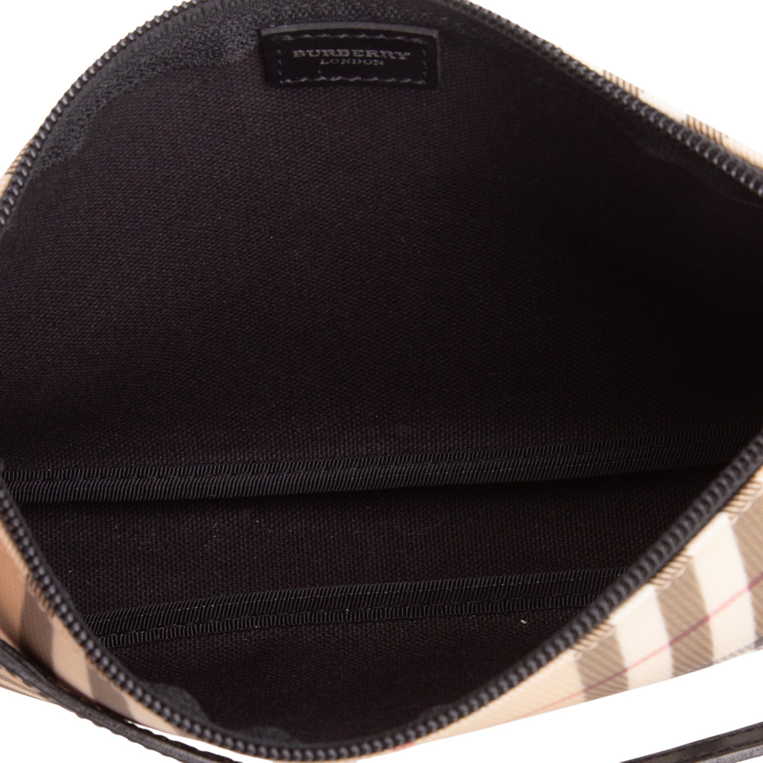 Burberry Nova Check Canvas Shoulder Bag
