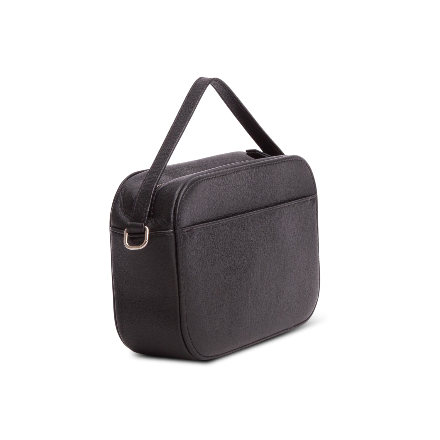 Balenciaga Black Grained Calfskin XS Everyday Camera Bag