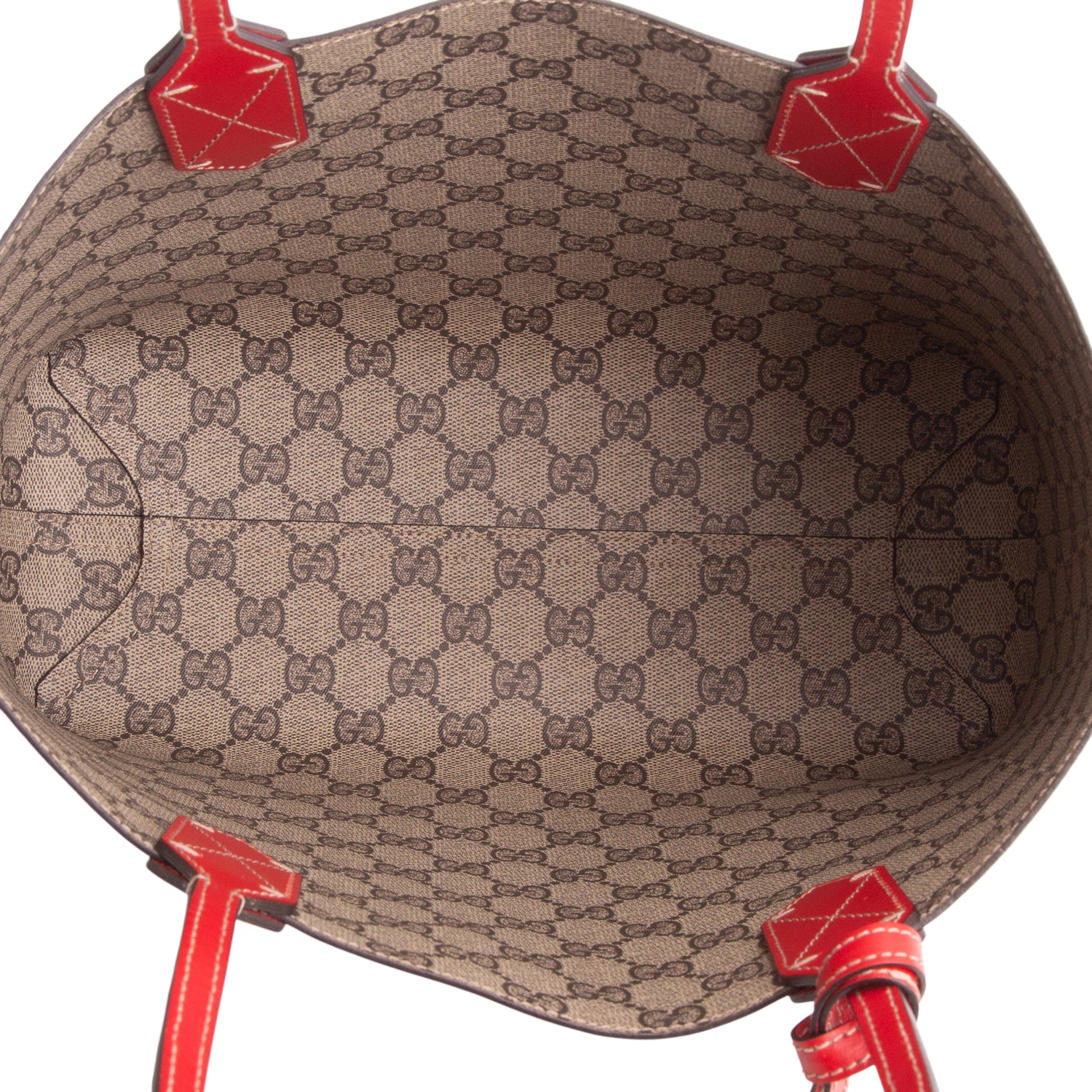 Gucci GG Supreme Monogram Turnaround Small Reversible Tote