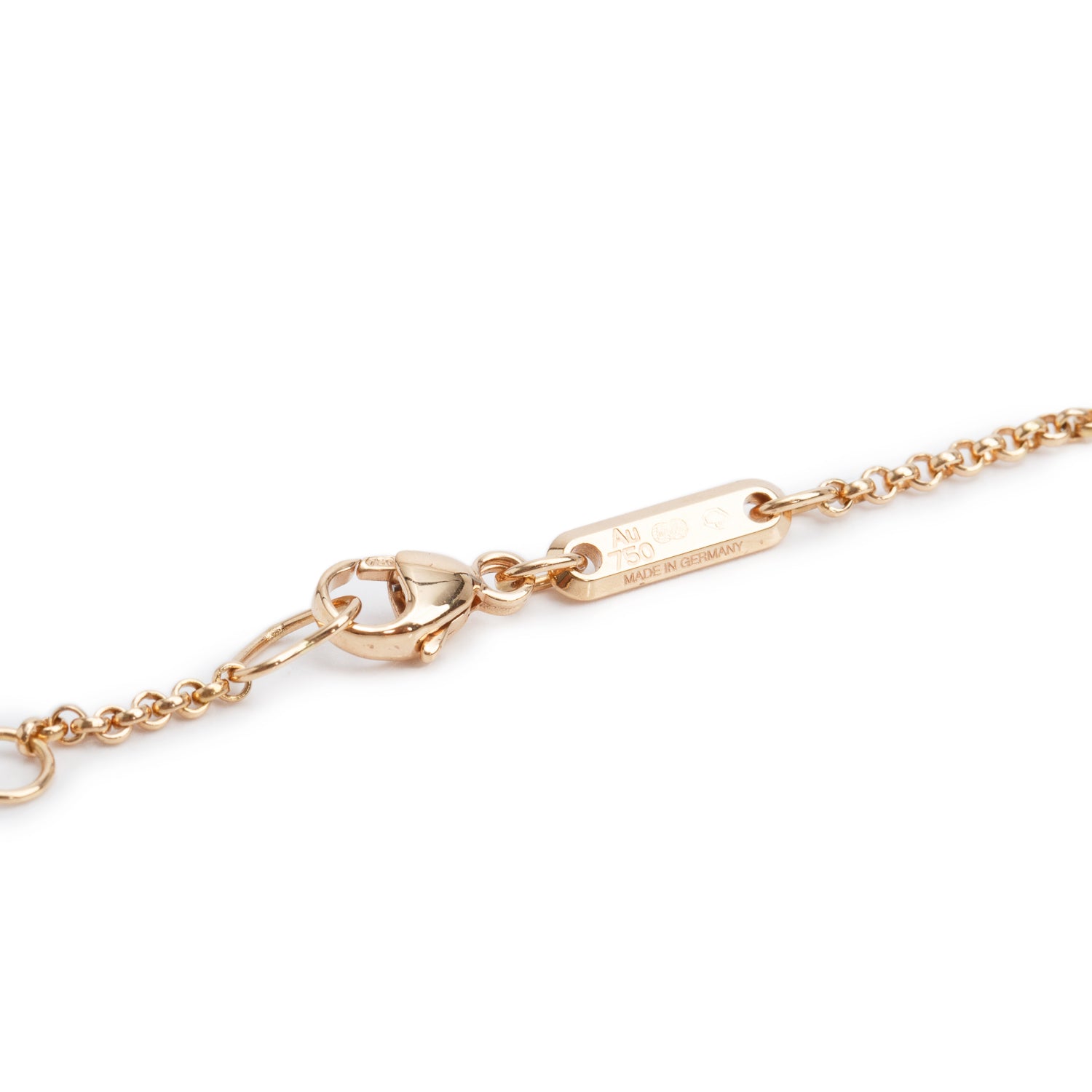 Chopard 2026 Ethical 18k Rose Gold Pave Diamond Happy Hearts Pendant Necklace w/ Box & Certificate