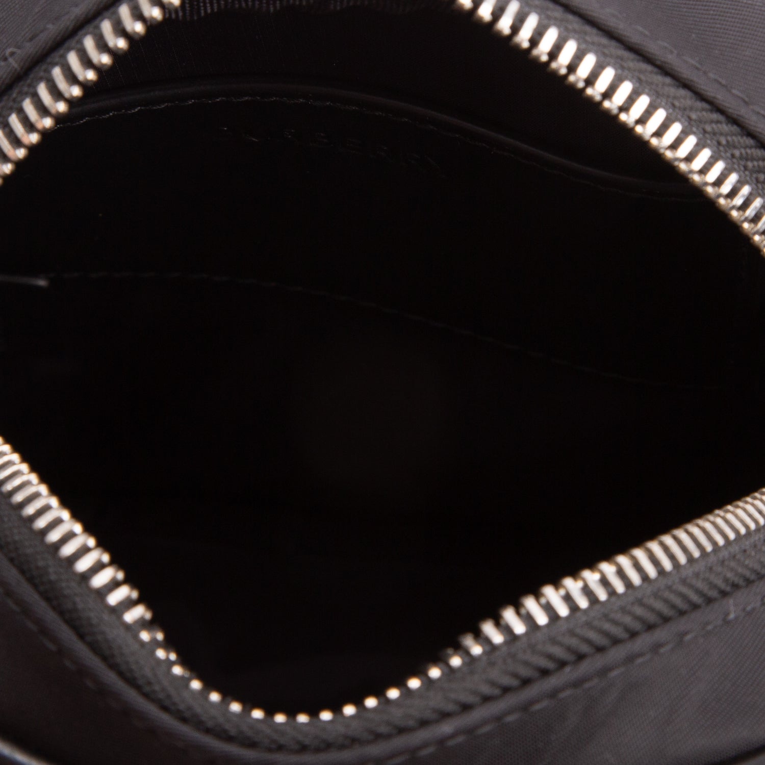 Burberry Black Nylon Logo Vertical Paddy Bag