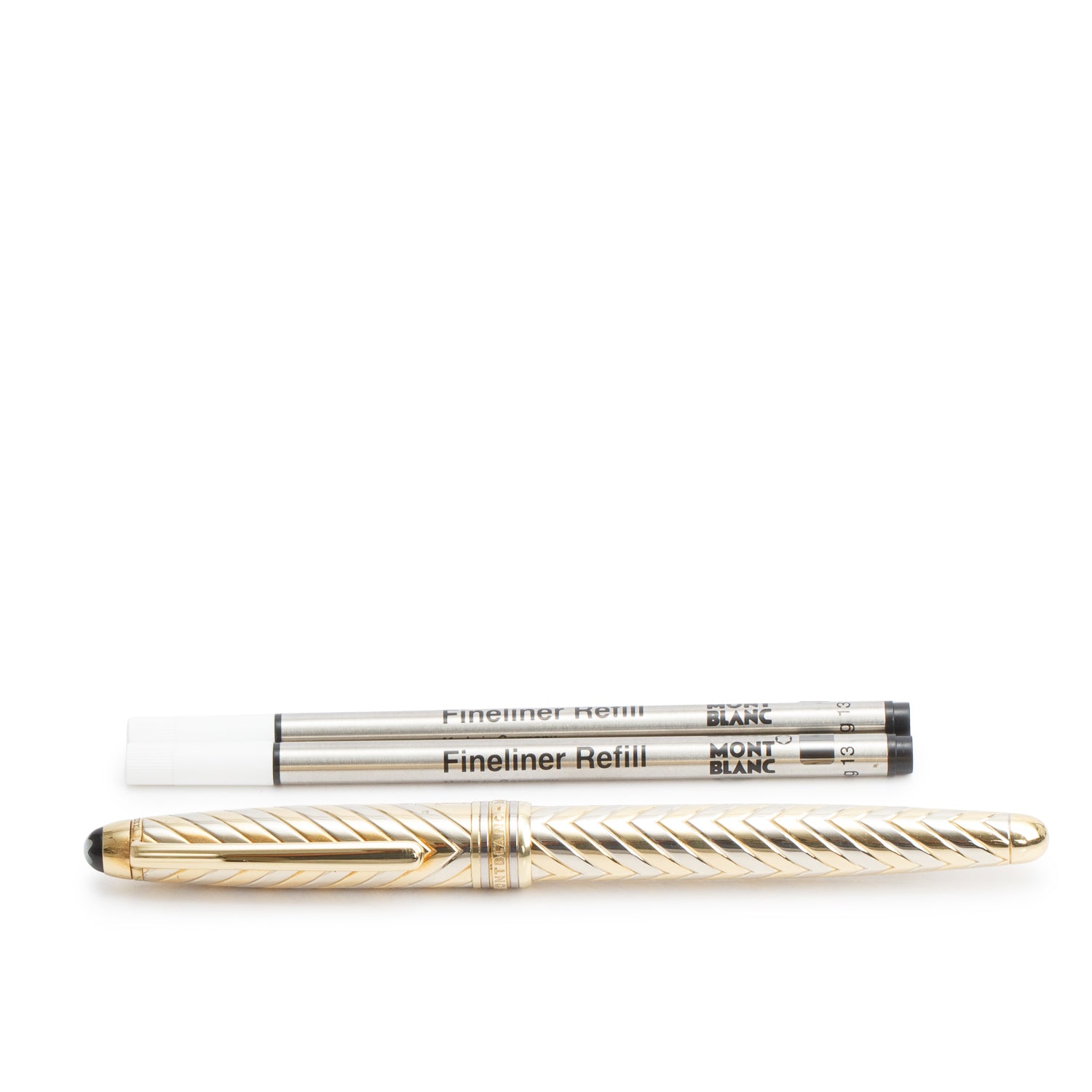 Montblanc 18k Yellow & White Gold Ballpoint Pen