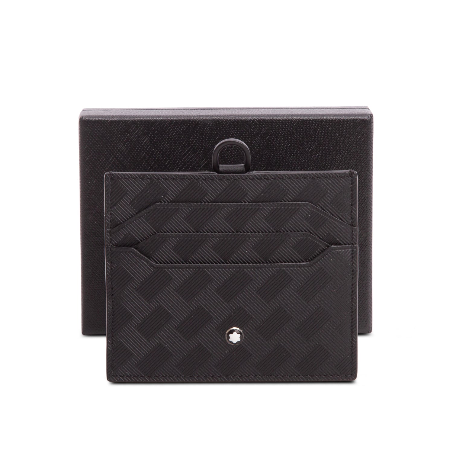 Montblanc Black Leather Extreme 3.0 Card Holder 6CC w/ Box