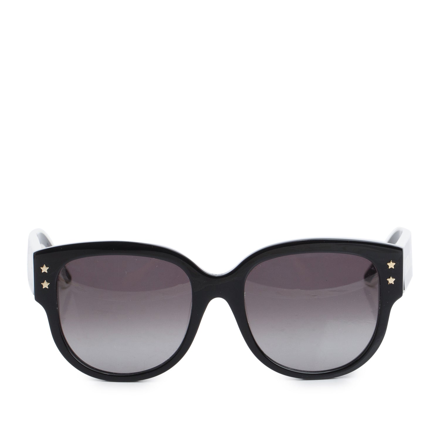 Christian Dior Black/White Acetate DiorPacific B2F Butterfly Sunglasses w/ Case