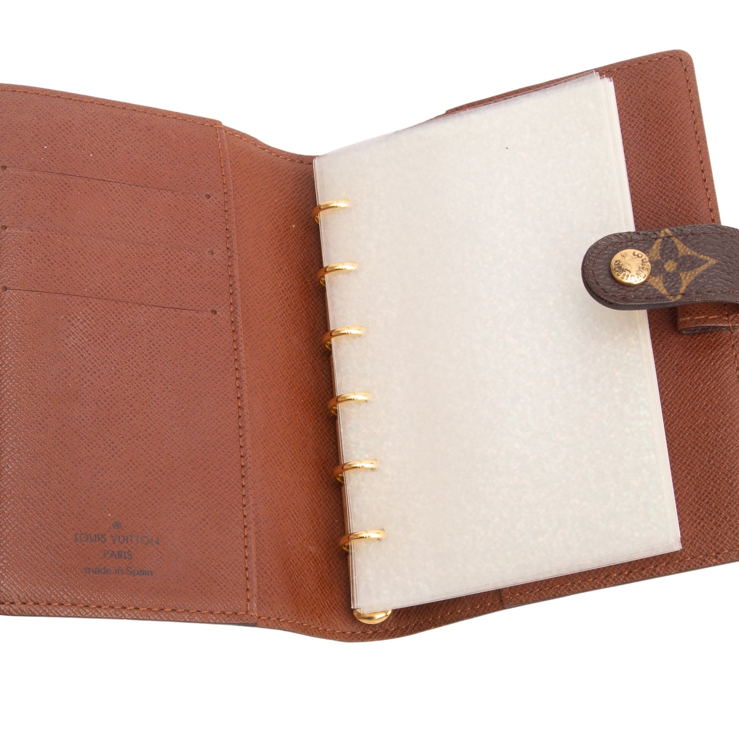 Louis Vuitton Monogram Small Ring Agenda Cover