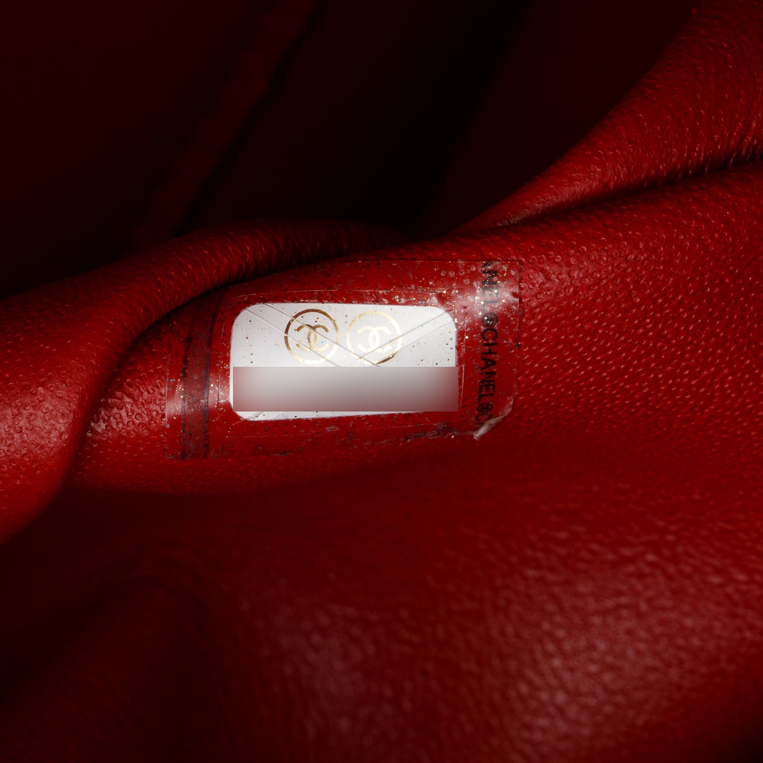 Chanel Red Caviar Jumbo Classic Double Flap Bag w/ Box, Authenticity Card & Receipt