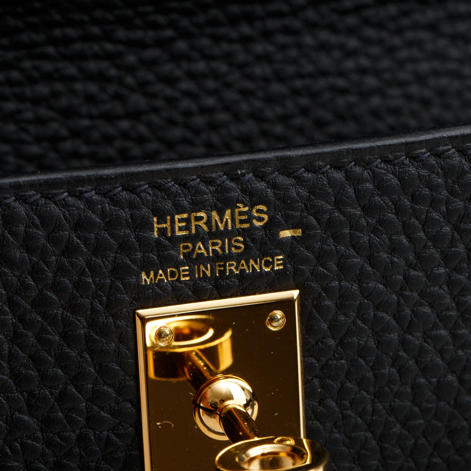 Hermes 2021 Noir Togo Lizard Kelly Touch II Retourne 25 w/ Box & Strap