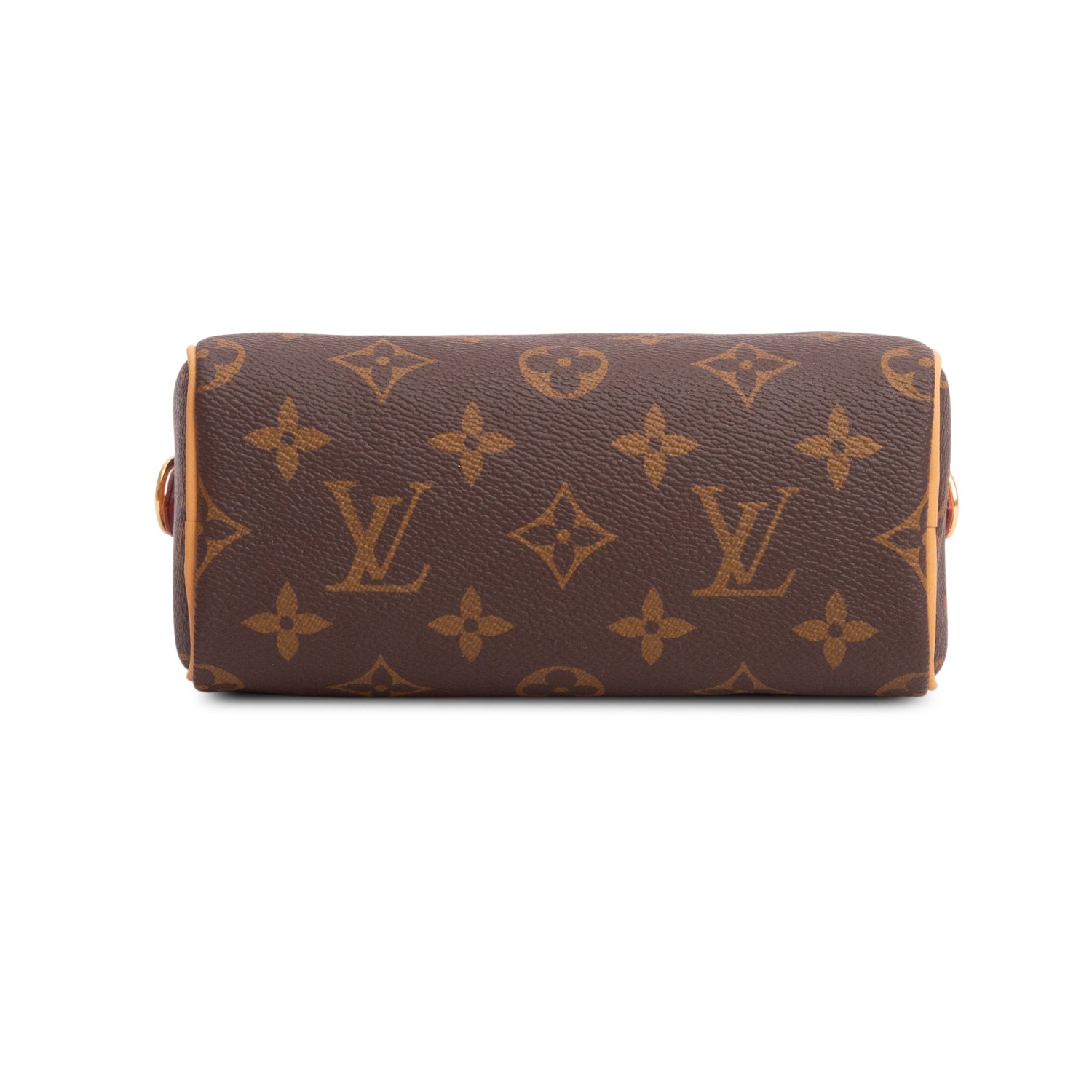 Louis Vuitton 2023 Monogram Nano Speedy Bandouliere w/ Box, Strap & Receipt