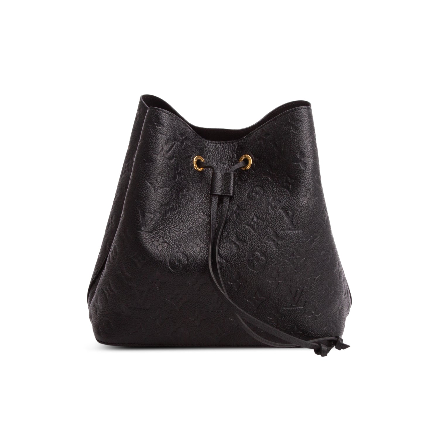 Louis Vuitton Black Monogram Empreinte Neonoe MM w/ Straps