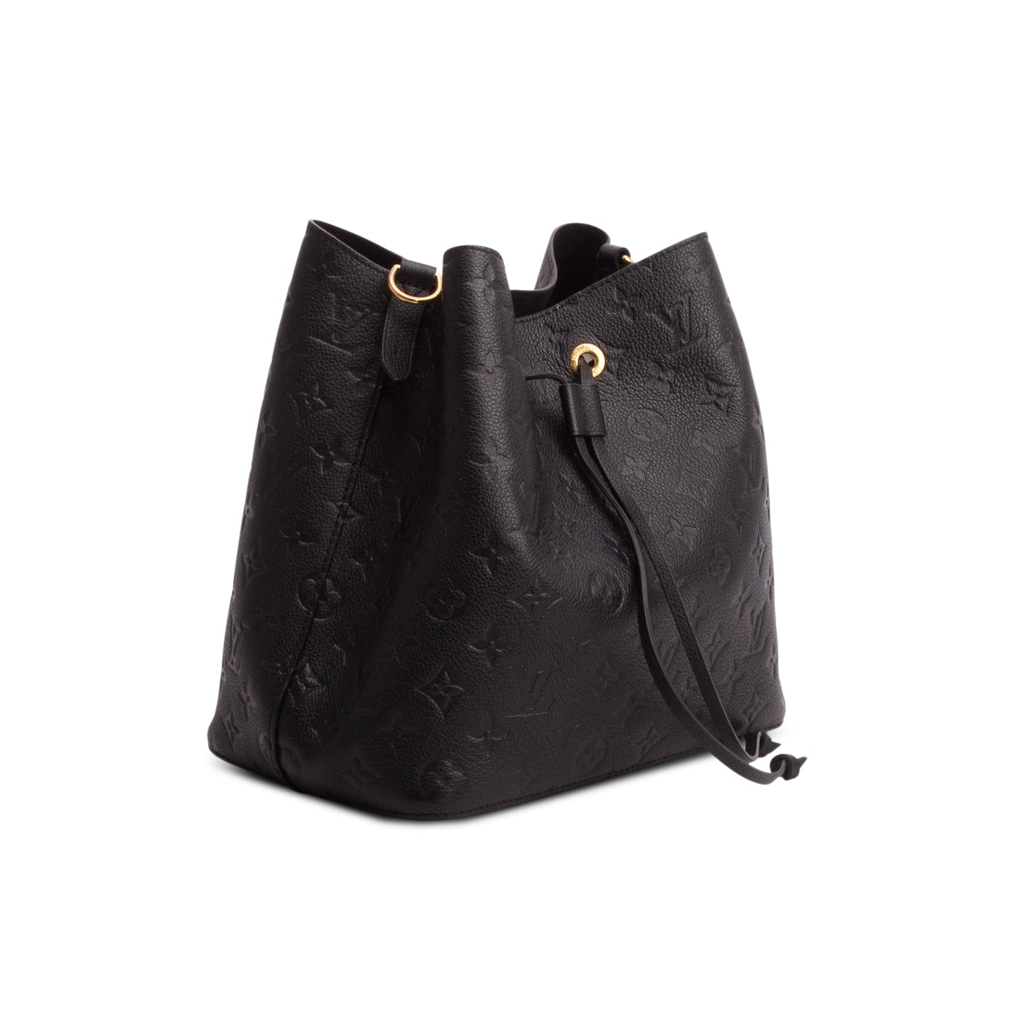 Louis Vuitton Black Monogram Empreinte Neonoe MM w/ Straps