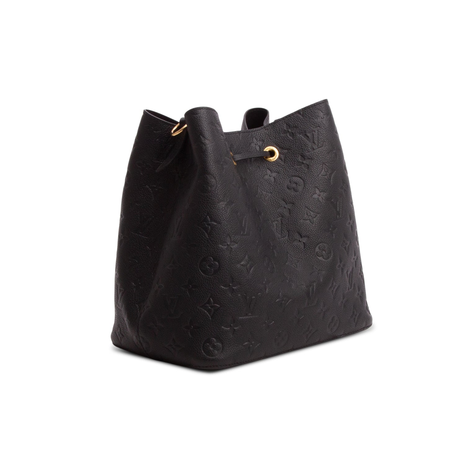 Louis Vuitton Black Monogram Empreinte Neonoe MM w/ Straps