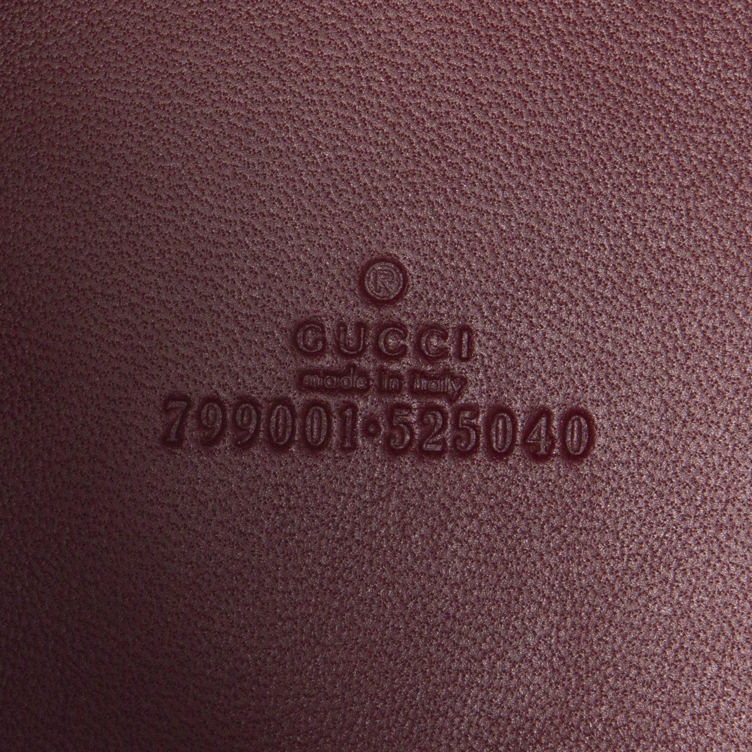 Gucci Red GG Shadow Monogram Mini Bucket Bag w/ Strap