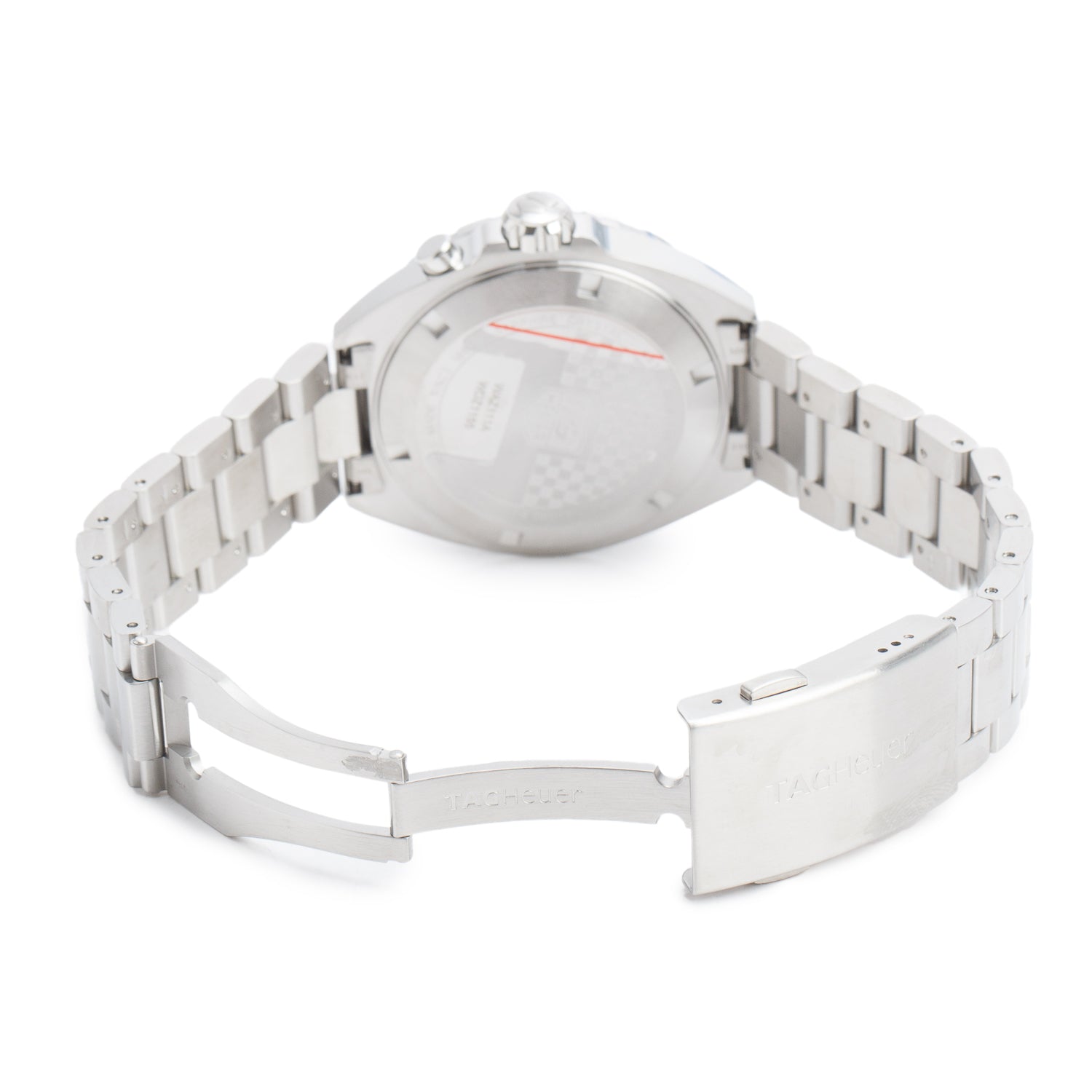 Tag Heuer Stainless Steel Formula 1 Date 41 MM Quartz Watch Black Dial WAZ111A w/ Box & Papers