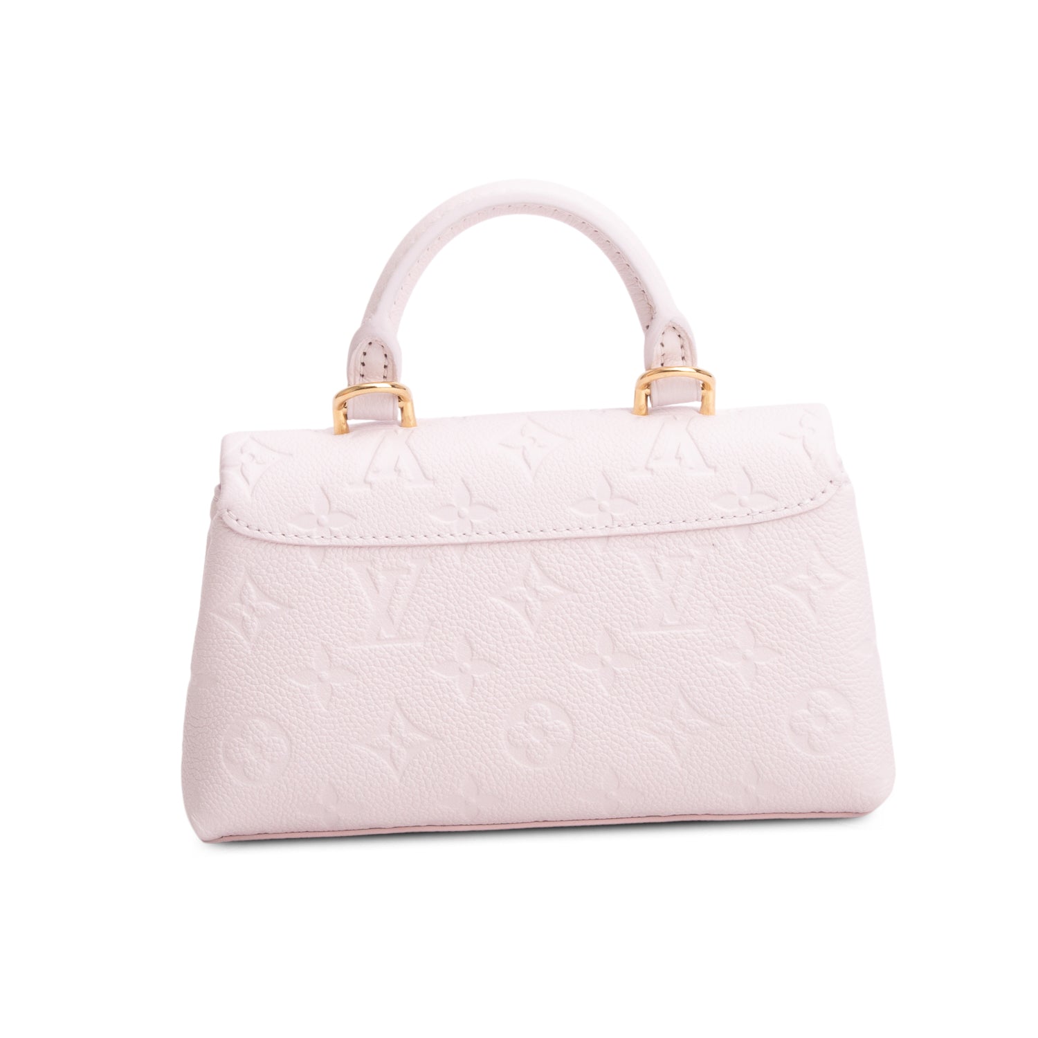 Louis Vuitton Pink Monogram Empreinte Leather Nano Madeleine w/ Box & Strap