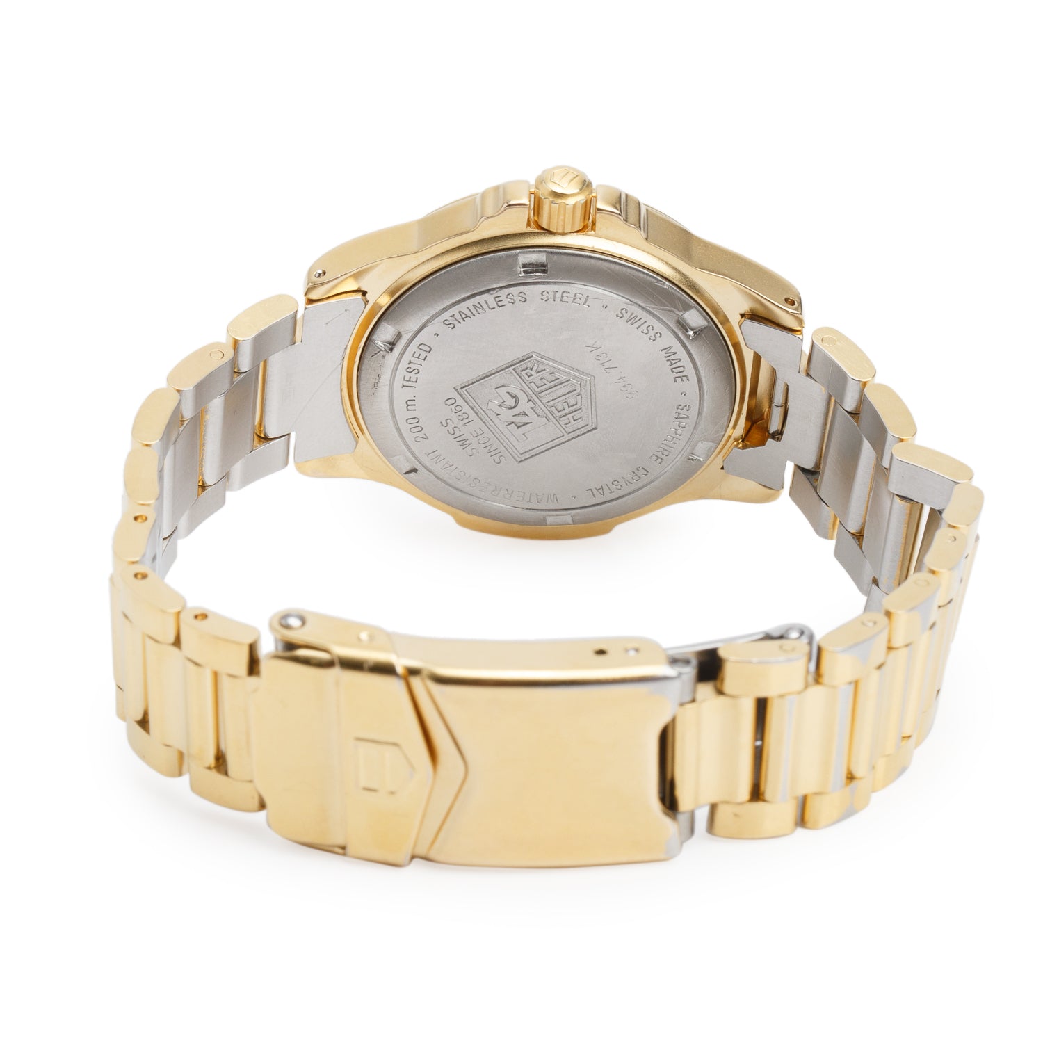 Tag Heuer Vintage Gold-Plated Stainless Steel 4000 Series 34 MM Quartz Watch Creme Dial 994.713K