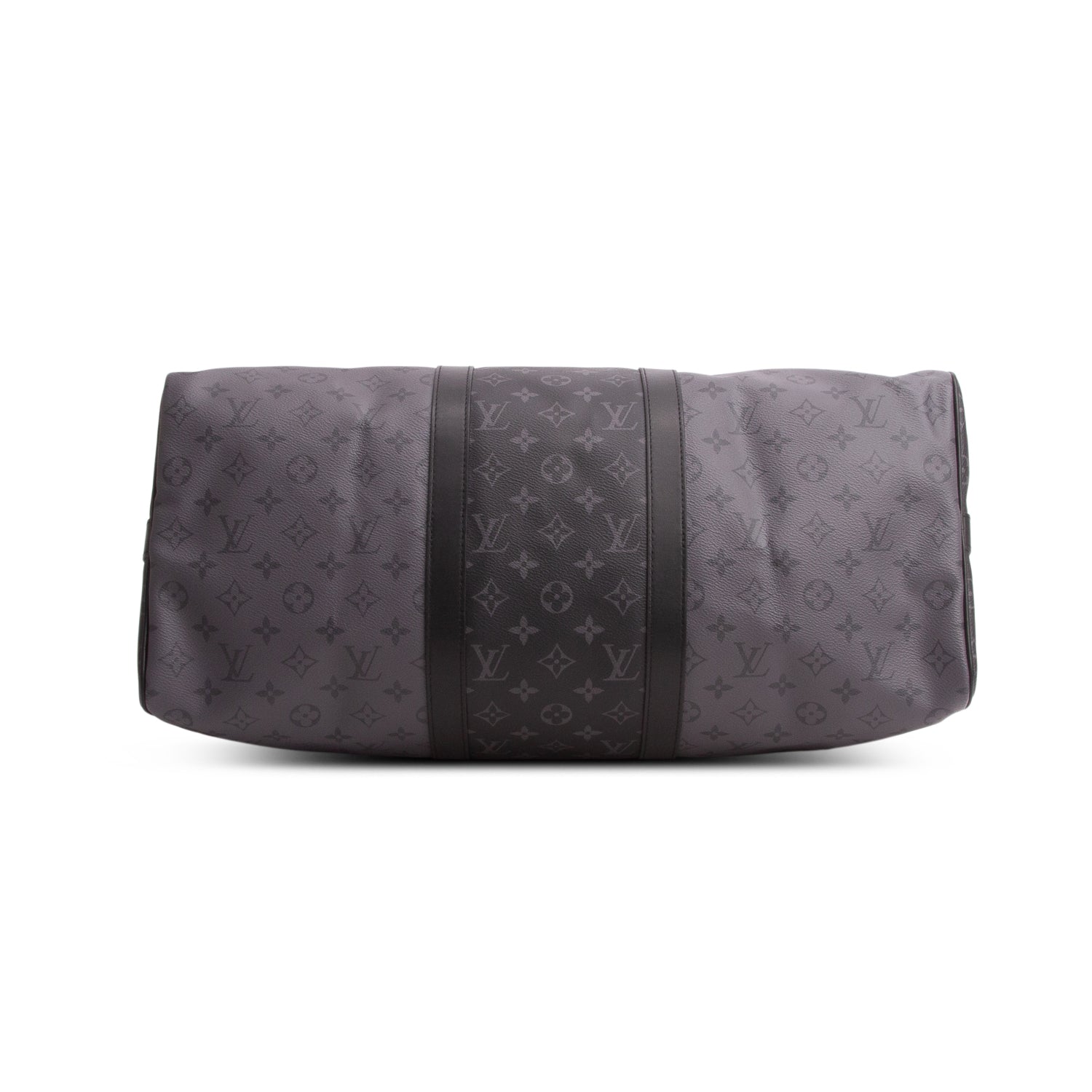 Louis Vuitton Monogram Eclipse Reverse Keepall Bandouliere 50 w/ Strap