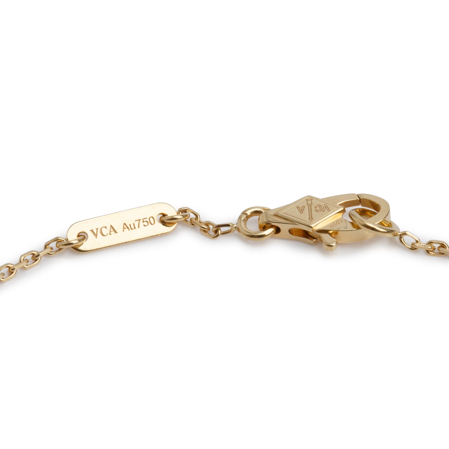 Van Cleef & Arpels 2023 18k Yellow Gold Mother of Pearl Sweet Butterflies Bracelet w/ Box & Certificate