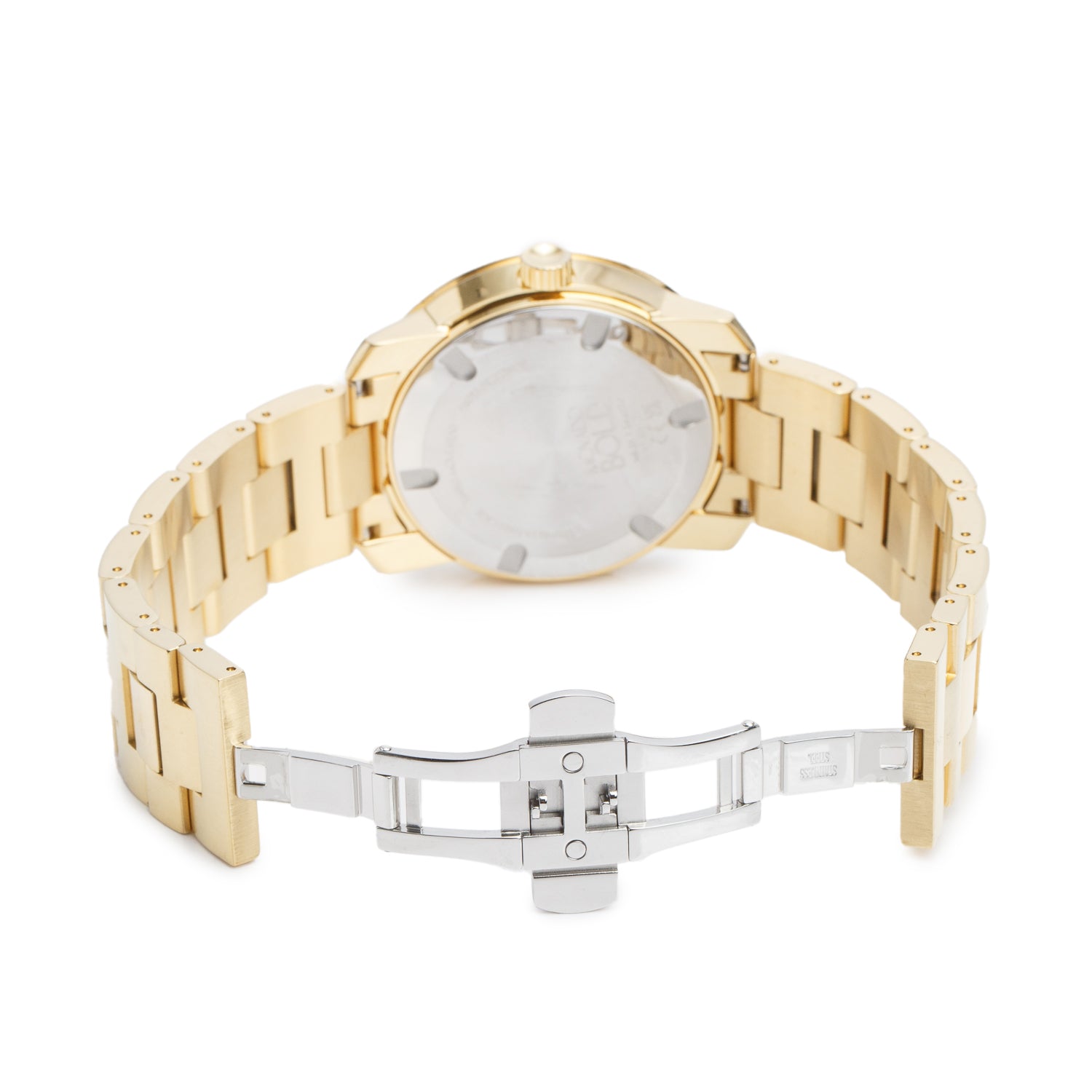 Movado Gold-Plated Stainless Steel Bold Evolution 42 MM Watch Gold Dial