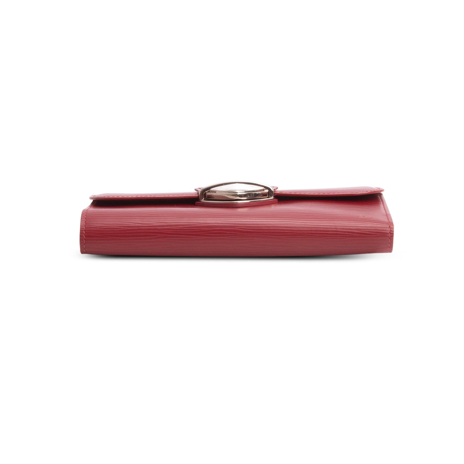 Louis Vuitton Red Epi Leather Long Joey Wallet