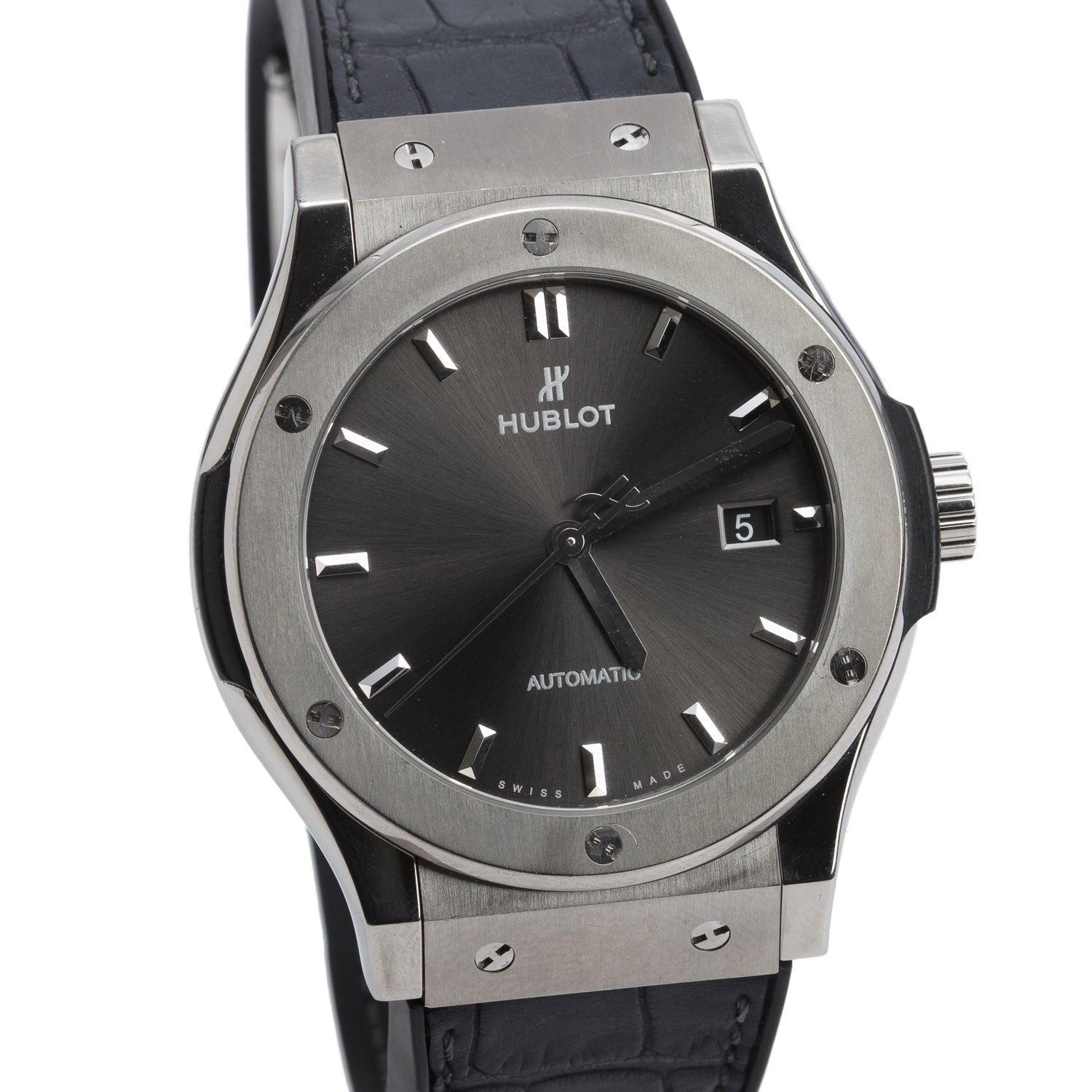 Hublot 2025 Titanium Classic Fusion Racing Grey 42 MM Automatic Watch Grey Dial w/ Box & Papers